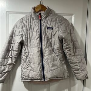 Patagonia Kids Puffer Jacket - Light Gray